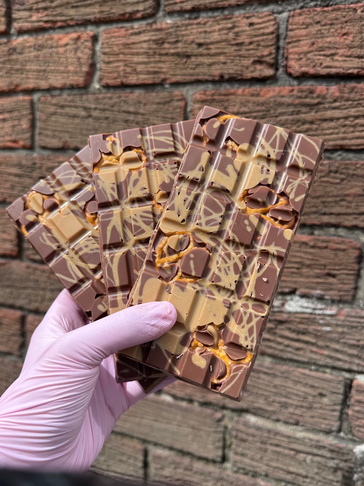 Caramel pretzel filled Bar