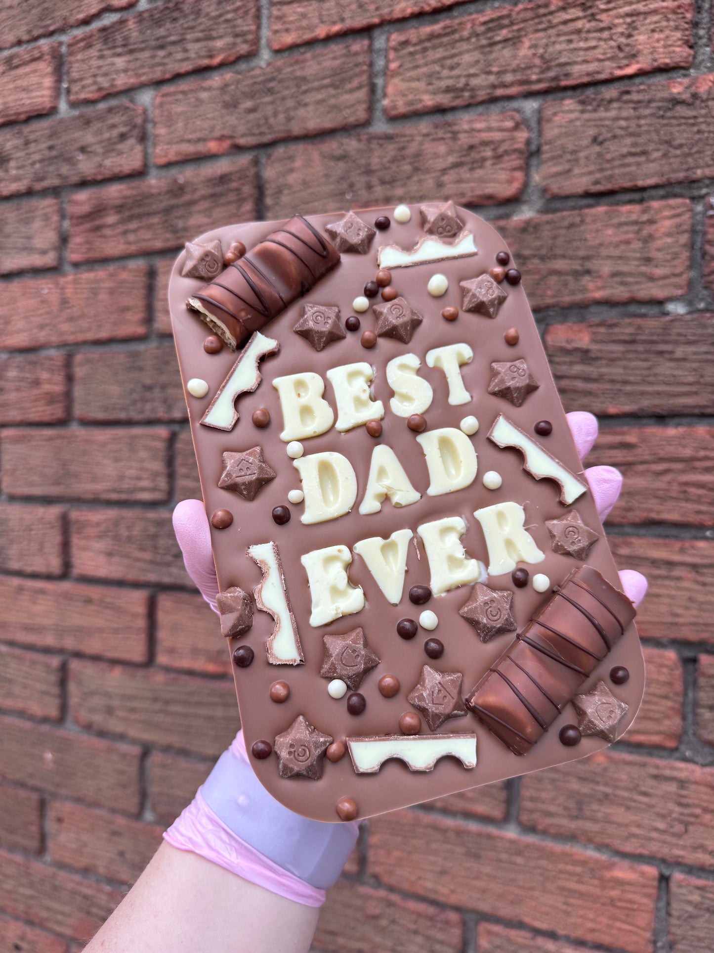 Fathers Day personalised slab